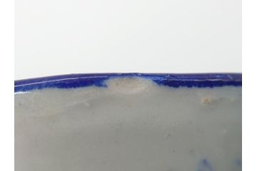 明治〜大正期　伊万里　印判　蛸唐草　松竹梅文　4.6寸　約14cm　輪花型　小皿5枚セット(四寸六分、和皿、和食器)(R-063127)