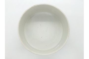 幕末　伊万里　染付　線描　草花文　丸　直径5.2寸　約16cm　三段重(重箱、陶器、和食器、五寸二分)(R-063128)
