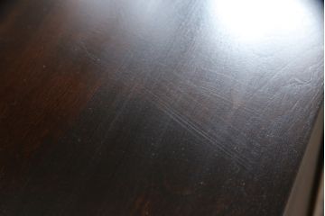 中古　美品　北海道民芸家具　美しい木目とシックな佇まいが魅力の片袖ライティングビューロー(ワークデスク、在宅ワーク、在宅用)(定価約29万円)(R-063136)