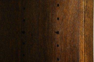 中古　カントリーハウス　10thアニバーサリー1985　収納力抜群!クラシカルな佇まいが魅力のキャビネット　(R-063142)