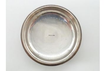ビンテージ　TIFFANY & CO. STERLING 1012　銀製　蓋つき小物入れ(ヴィンテージ、シルバー、ふた付き小物入れ、マルチケース、ジャー、シュガーポット)(R-063165)