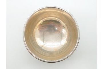 ビンテージ　TIFFANY & CO. STERLING 1012　銀製　蓋つき小物入れ(ヴィンテージ、シルバー、ふた付き小物入れ、マルチケース、ジャー、シュガーポット)(R-063165)