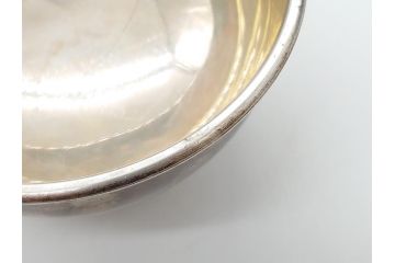 ビンテージ　TIFFANY & CO. STERLING 1012　銀製　蓋つき小物入れ(ヴィンテージ、シルバー、ふた付き小物入れ、マルチケース、ジャー、シュガーポット)(R-063165)