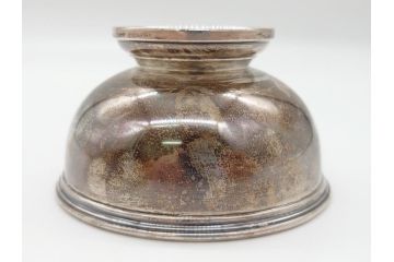 ビンテージ　TIFFANY & CO. STERLING 1012　銀製　蓋つき小物入れ(ヴィンテージ、シルバー、ふた付き小物入れ、マルチケース、ジャー、シュガーポット)(R-063165)