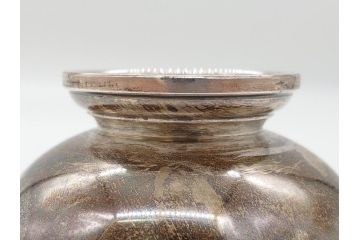 ビンテージ　TIFFANY & CO. STERLING 1012　銀製　蓋つき小物入れ(ヴィンテージ、シルバー、ふた付き小物入れ、マルチケース、ジャー、シュガーポット)(R-063165)