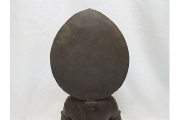 時代物　一利作　銅製　仏像(銅像、昭和8年)(R-063170)