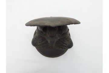 時代物　一利作　銅製　仏像(銅像、昭和8年)(R-063170)