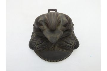 時代物　一利作　銅製　仏像(銅像、昭和8年)(R-063170)
