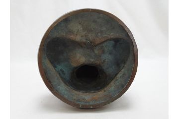 時代物　一利作　銅製　仏像(銅像、昭和8年)(R-063170)