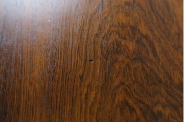 イギリスアンティーク　高級品!!　凝ったデザインの象嵌入り!!クラシカルな佇まいのオクタゴンテーブル(ダイニングテーブル、4人掛け、4P、八角形デスク)(R-063178)