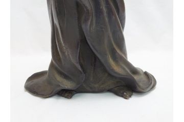 銅製　達磨大師　立像(銅像)(R-063184)