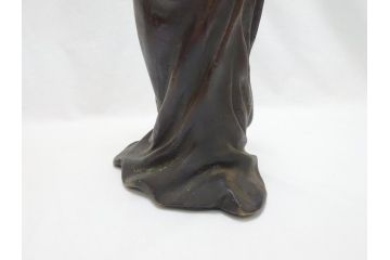 銅製　達磨大師　立像(銅像)(R-063184)