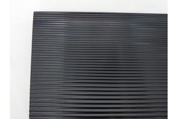 輪島塗　塗師　浜木松峰作　荒目板(共箱付き、輪島漆器、茶道具)(R-063188)