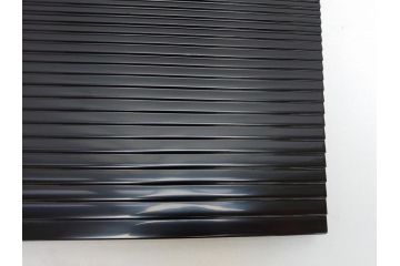 輪島塗　塗師　浜木松峰作　荒目板(共箱付き、輪島漆器、茶道具)(R-063188)