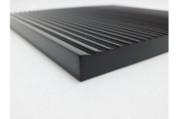 輪島塗　塗師　浜木松峰作　荒目板(共箱付き、輪島漆器、茶道具)(R-063188)