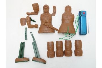 稀少!　当時物　マルサン　プラモデル　驚異の大魔神　リモートコントロール　1966年(レトロ、玩具、電動プラモデル)(R-063190)