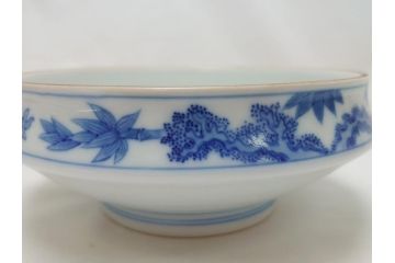 今泉今右衛門　色絵　染付　色鍋島　5.6寸(17cm)小鉢　2.7寸(8.3cm)向付　各5枚セット(共箱なし、五寸六分、二寸七分、中皿、小皿、深皿、和皿、和食器)(R-063192)