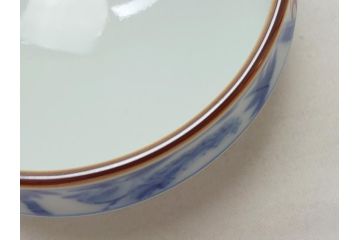 今泉今右衛門　色絵　染付　色鍋島　5.6寸(17cm)小鉢　2.7寸(8.3cm)向付　各5枚セット(共箱なし、五寸六分、二寸七分、中皿、小皿、深皿、和皿、和食器)(R-063192)