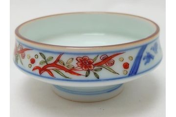 今泉今右衛門　色絵　染付　色鍋島　5.6寸(17cm)小鉢　2.7寸(8.3cm)向付　各5枚セット(共箱なし、五寸六分、二寸七分、中皿、小皿、深皿、和皿、和食器)(R-063192)