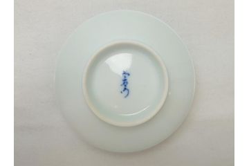 今泉今右衛門　色絵　染付　色鍋島　5.6寸(17cm)小鉢　2.7寸(8.3cm)向付　各5枚セット(共箱なし、五寸六分、二寸七分、中皿、小皿、深皿、和皿、和食器)(R-063192)