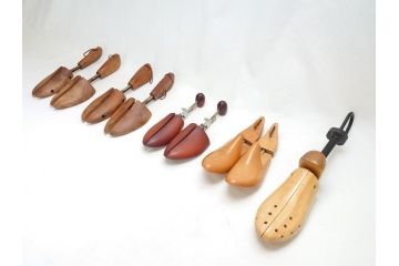 ROCHESTER N.Y. SHOETREE CO. Lloyd & Haig(ロイド&ヘイグ) PERFECTA MARQUE DEPOSEE シューキーパー4足&片足セット(木型、木製、シューツリー、シューストレッチャー)(R-063193)