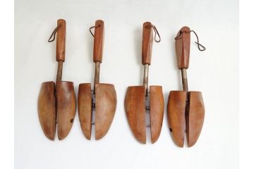 ROCHESTER N.Y. SHOETREE CO. Lloyd & Haig(ロイド&ヘイグ) PERFECTA MARQUE DEPOSEE シューキーパー4足&片足セット(木型、木製、シューツリー、シューストレッチャー)(R-063193)