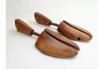 ROCHESTER N.Y. SHOETREE CO. Lloyd & Haig(ロイド&ヘイグ) PERFECTA MARQUE DEPOSEE シューキーパー4足&片足セット(木型、木製、シューツリー、シューストレッチャー)(R-063193)