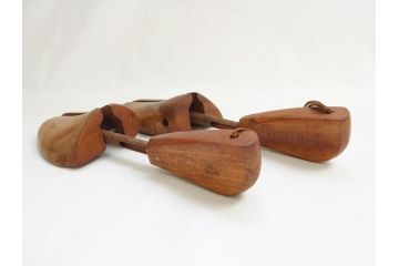 ROCHESTER N.Y. SHOETREE CO. Lloyd & Haig(ロイド&ヘイグ) PERFECTA MARQUE DEPOSEE シューキーパー4足&片足セット(木型、木製、シューツリー、シューストレッチャー)(R-063193)