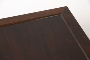 中古　美品　松本民芸家具　132型　和モダンなお部屋づくりにおすすめの朝鮮棚(茶棚、飾り棚、戸棚、収納棚)(定価約55万円)(R-063196)