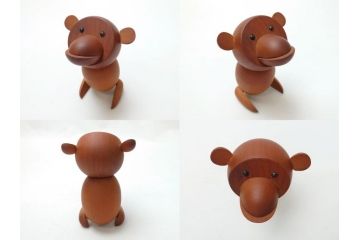 ROYAL PET(ロイヤルペット) WOOD ANIMAL(ウッドアニマル)　千趣会　可愛らしいディスプレイが叶う動物20体セット(ベルメゾン、欧風、北欧、デンマーク、木製人形、おもちゃ、オブジェ、置物、インテリア雑貨)(R-063202)