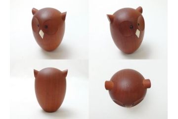 ROYAL PET(ロイヤルペット) WOOD ANIMAL(ウッドアニマル)　千趣会　可愛らしいディスプレイが叶う動物20体セット(ベルメゾン、欧風、北欧、デンマーク、木製人形、おもちゃ、オブジェ、置物、インテリア雑貨)(R-063202)