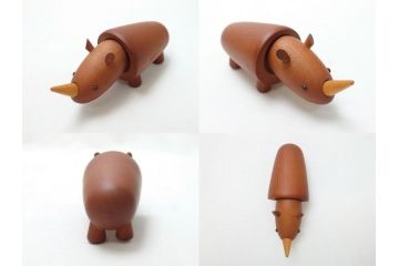 ROYAL PET(ロイヤルペット) WOOD ANIMAL(ウッドアニマル)　千趣会　可愛らしいディスプレイが叶う動物20体セット(ベルメゾン、欧風、北欧、デンマーク、木製人形、おもちゃ、オブジェ、置物、インテリア雑貨)(R-063202)