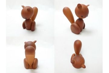 ROYAL PET(ロイヤルペット) WOOD ANIMAL(ウッドアニマル)　千趣会　可愛らしいディスプレイが叶う動物20体セット(ベルメゾン、欧風、北欧、デンマーク、木製人形、おもちゃ、オブジェ、置物、インテリア雑貨)(R-063202)