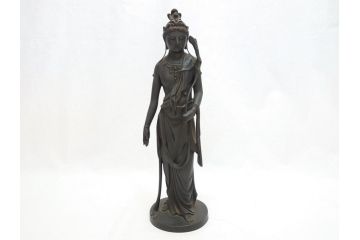 高村光雲　聖観音菩薩　ブロンズ立像(銅像、置物)(R-063203)
