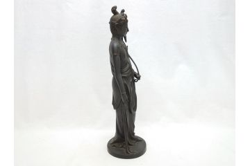 高村光雲　聖観音菩薩　ブロンズ立像(銅像、置物)(R-063203)
