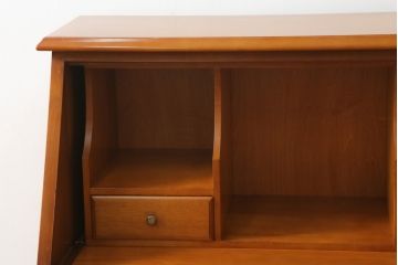 中古　美品　横浜クラシック家具　ダニエル(Daniel)　アーリーアメリカン　気品漂うライティングビューロー(ワークデスク、机、在宅ワーク、在宅用チェスト)(R-063219)