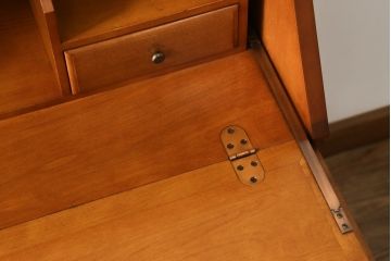 中古　美品　横浜クラシック家具　ダニエル(Daniel)　アーリーアメリカン　気品漂うライティングビューロー(ワークデスク、机、在宅ワーク、在宅用チェスト)(R-063219)