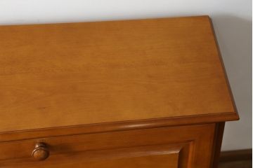 中古　美品　横浜クラシック家具　ダニエル(Daniel)　アーリーアメリカン　気品漂うライティングビューロー(ワークデスク、机、在宅ワーク、在宅用チェスト)(R-063219)