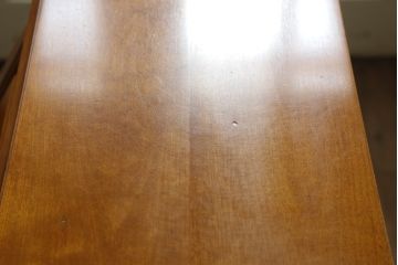 中古　美品　横浜クラシック家具　ダニエル(Daniel)　アーリーアメリカン　気品漂うライティングビューロー(ワークデスク、机、在宅ワーク、在宅用チェスト)(R-063219)