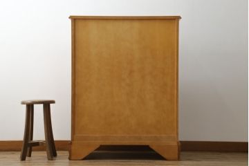 中古　美品　横浜クラシック家具　ダニエル(Daniel)　アーリーアメリカン　気品漂うライティングビューロー(ワークデスク、机、在宅ワーク、在宅用チェスト)(R-063219)