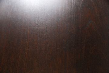 中古　北海道民芸家具　シックな佇まいの楕円形サイドテーブル(カフェテーブル、コーヒーテーブル)(R-063221)