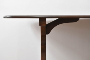 イギリスヴィンテージ　ERCOL(アーコール)　クラシカルな雰囲気漂うダイニングテーブル(4人掛け、6人掛け、食卓、ヴィンテージ)(R-063223)