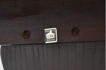 イギリスヴィンテージ　ERCOL(アーコール)　クラシカルな雰囲気漂うダイニングテーブル(4人掛け、6人掛け、食卓、ヴィンテージ)(R-063223)