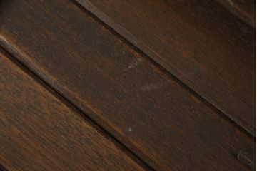 和製アンティーク　素朴な雰囲気が魅力的なベンチ(長椅子、板座チェア、長イス)(R-063234)