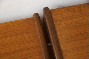 イギリスビンテージ　北欧スタイル　G-PLAN(ジープラン)　温かみのある木味が魅力のネストテーブル(サイドテーブル、カフェテーブル、ヴィンテージ)(R-063242)