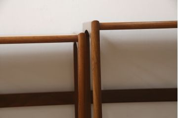 イギリスビンテージ　北欧スタイル　G-PLAN(ジープラン)　温かみのある木味が魅力のネストテーブル(サイドテーブル、カフェテーブル、ヴィンテージ)(R-063242)