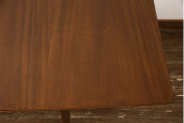 ビンテージ家具　A.H McINTOSH(マッキントッシュ)　チーク材　シンプルで洗練された佇まいのエクステンションテーブル(ダイニングテーブル、4人掛け、6人掛け、ヴィンテージ)(R-063248)