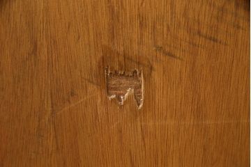 イギリスビンテージ　nathan社(ネイサン)　チーク材　見せる収納を楽しめるキャビネット(ウォールユニット、食器棚、収納棚、飾り棚、ヴィンテージ、北欧)(R-063258)