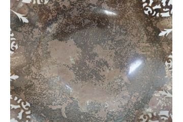 宮本商行　MIYAMOTO-SHOKO　純銀製　STERLINGSILVER　透飾貝脚　コンポート　540g　繊細な装飾がテーブルに華やぎをもたらす菓子器(皿)(R-063270)