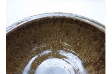 伊賀焼　谷本光生　水指(共箱付き、茶道具、和食器、水差、水器、片口)(R-063284)